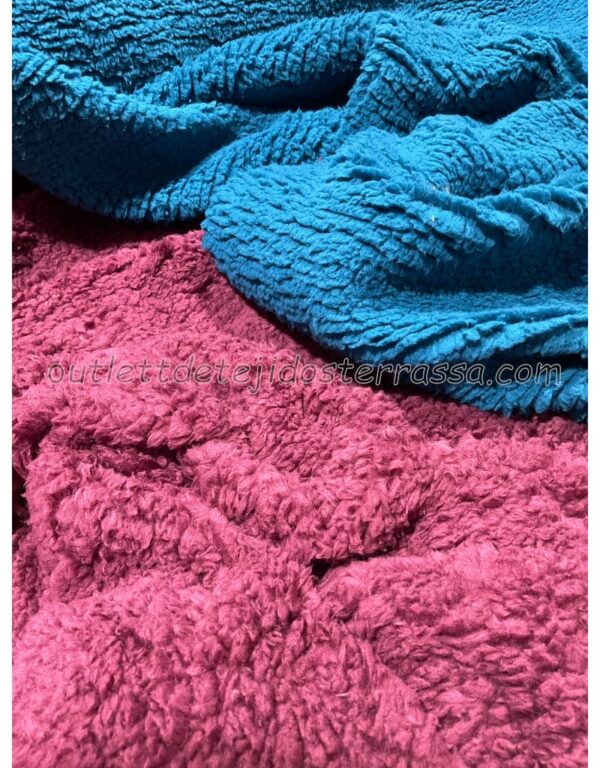 Sherpa colores 1 cara (borreguito suave) - Imagen 4