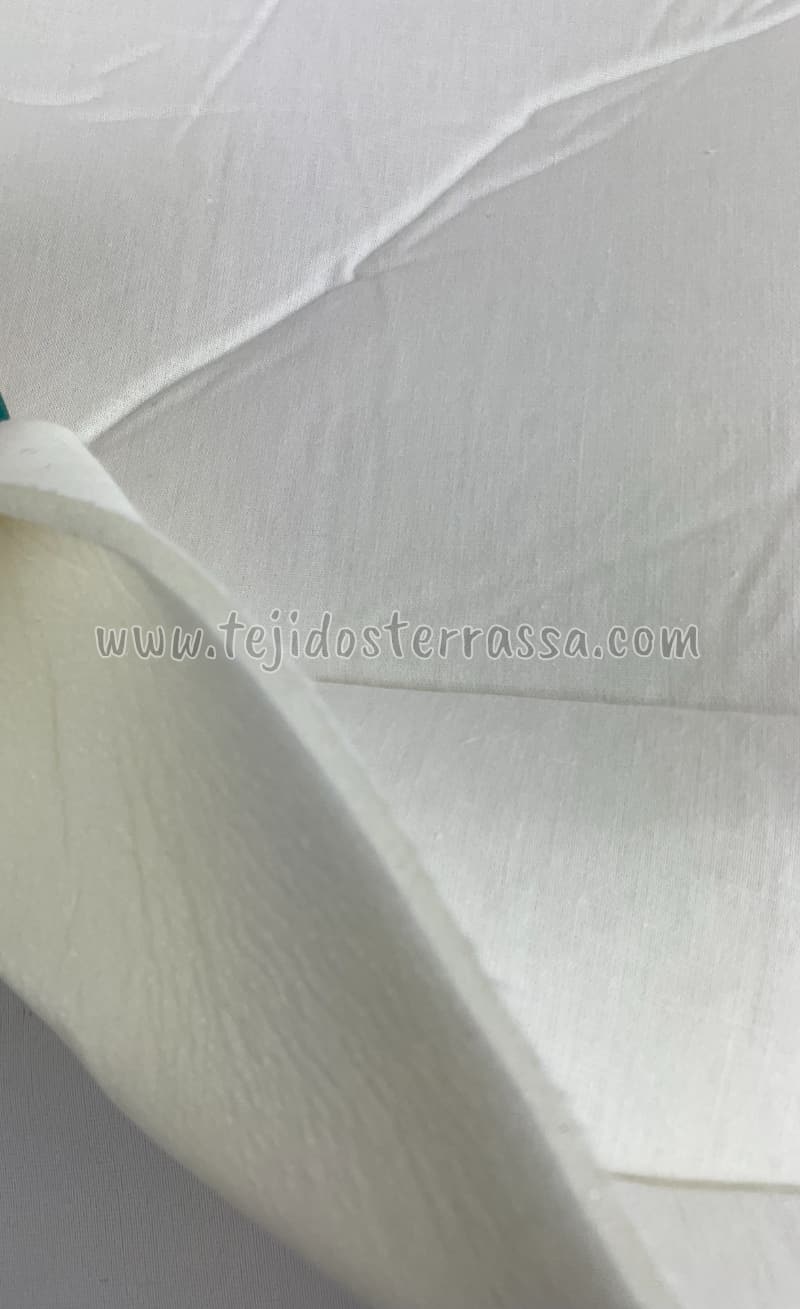 Estabilizador bolsos Popelín crudo