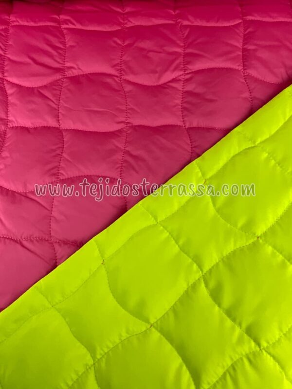 Acolchado reversible flúor Azulina/Fuxia - Imagen 5