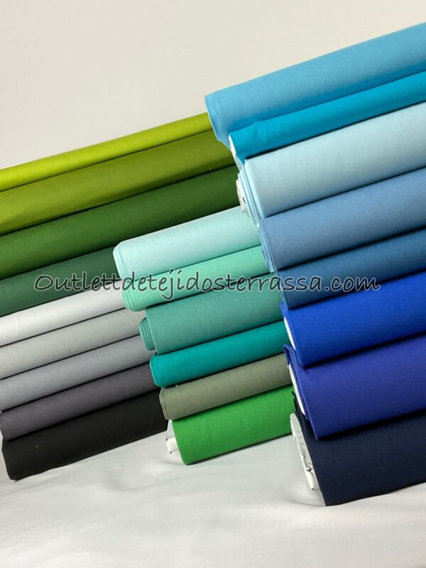 Algodón liso (77 colores) - Imagen 4