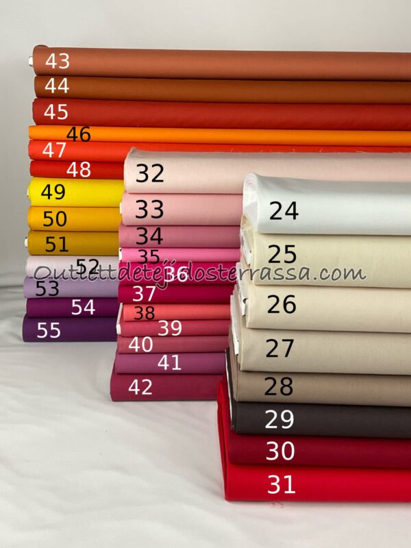 Algodón liso (77 colores) - Imagen 2