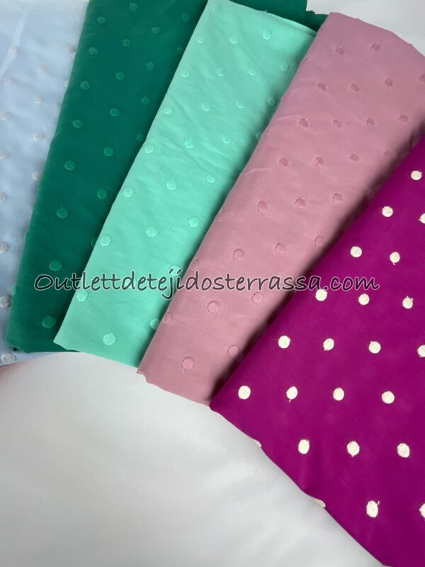 Plumeti bordado 1 cm - Imagen 3