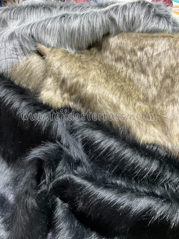Pelo largo para vestir o decoración - Imagen 4