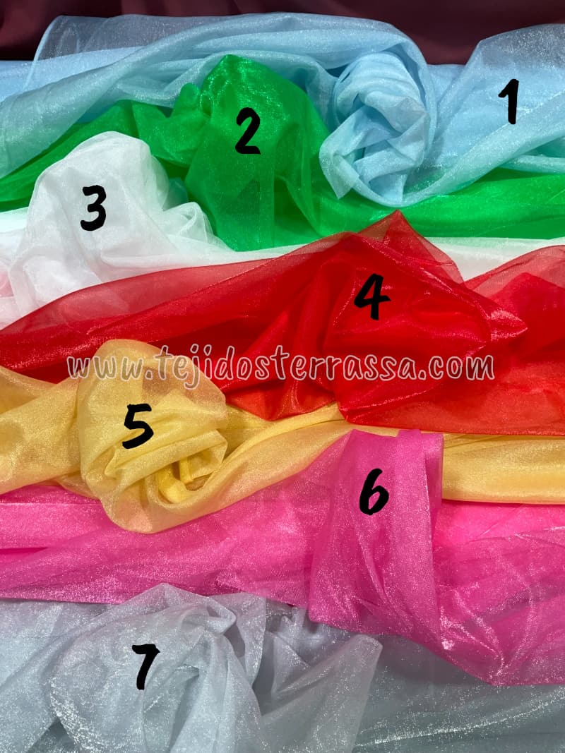 Gasa cristal Carnaval Sparling