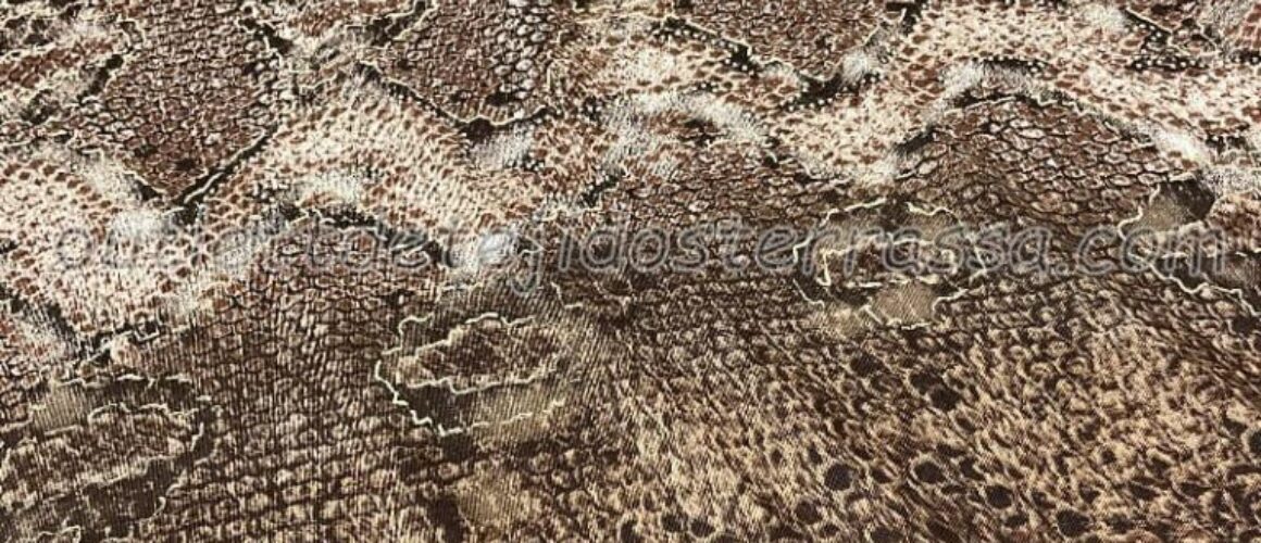 Lycra estampada Reptiles