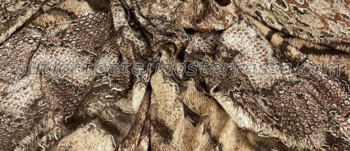 Lycra estampada Reptiles
