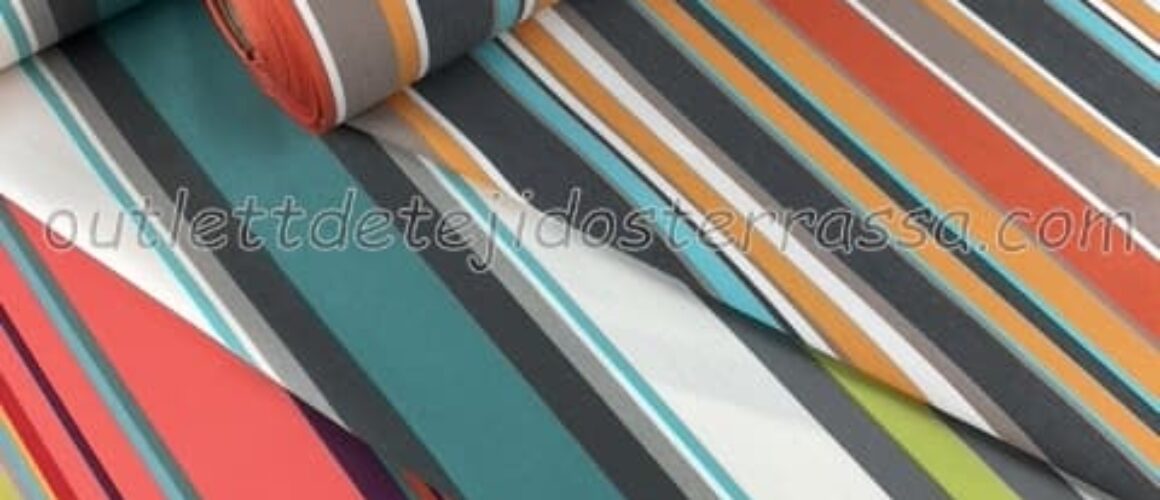 Sunny tejido exterior Rayas colores