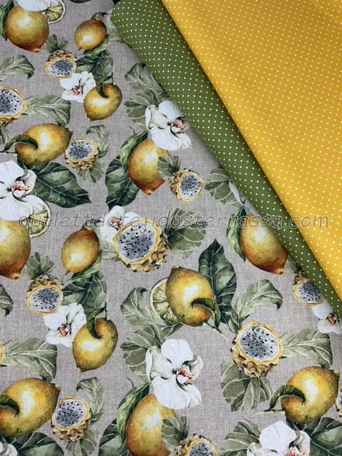Canvas estampado Limones