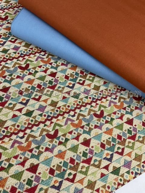 Gobelino Jacquard Cenefas Trozos