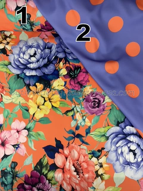 Flamenca - Strech estampado