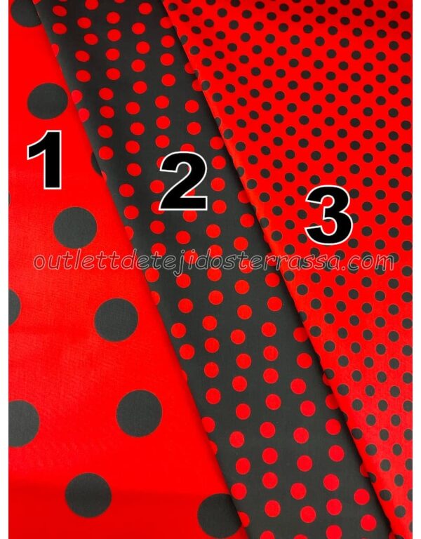 Flamenca - Popelin lunares - Imagen 2