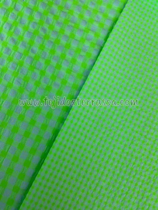 Vichy Seersuker Fluor (0,3 y 0,7 cms) - Imagen 11