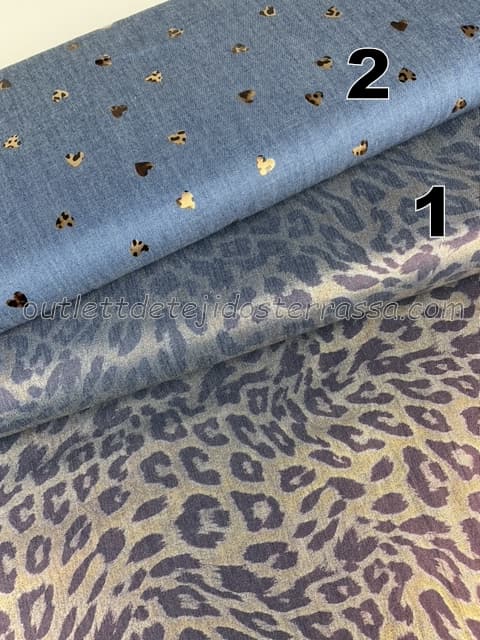 Vaquero finito Animal print