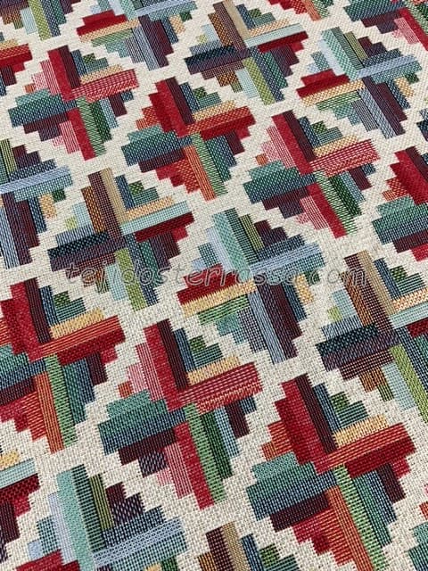 Gobelino Rombo patchwork Trozos