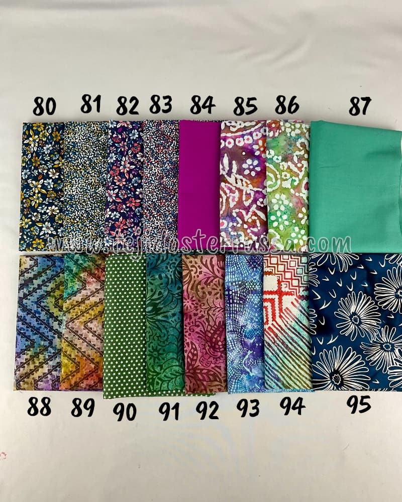 Retales Algodón Estampado 6