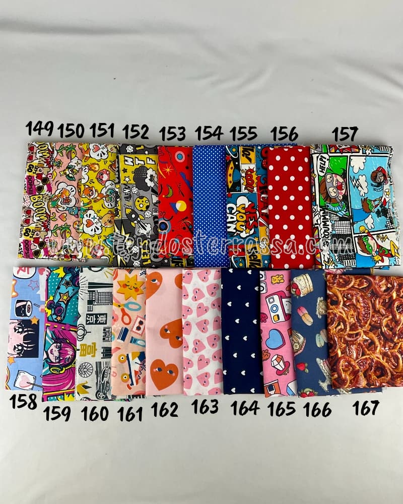 Retales Algodón Estampado 10