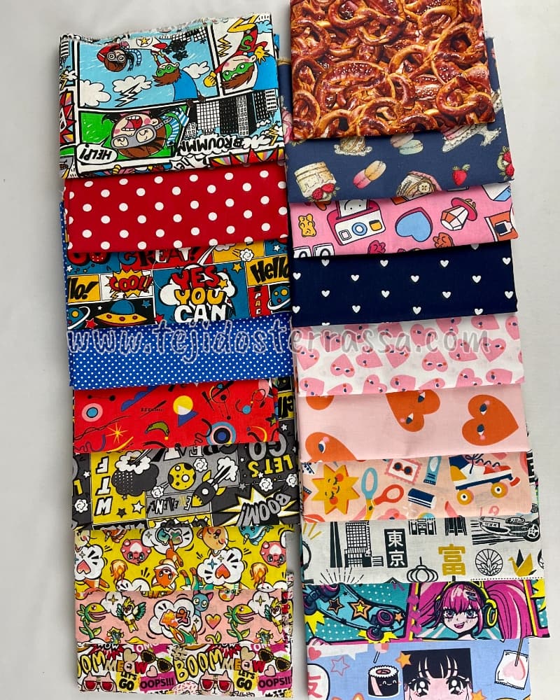 Retales Algodón Estampado 10