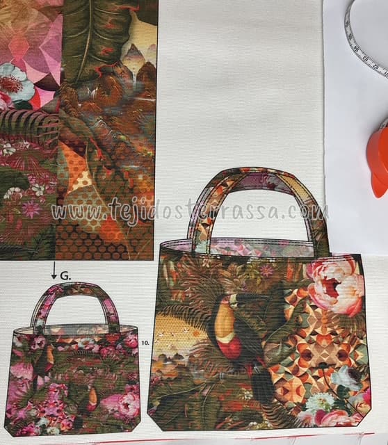 Panel Bolsas/Tottebags Chicas Tucán