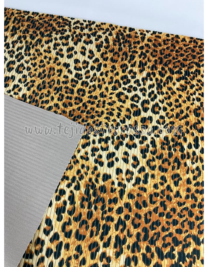 Pana aterciopelada Tapicería (0,5 cm) Animal Print