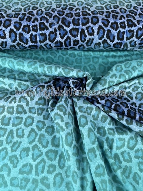 Punto camiseta estamp. Animal Print