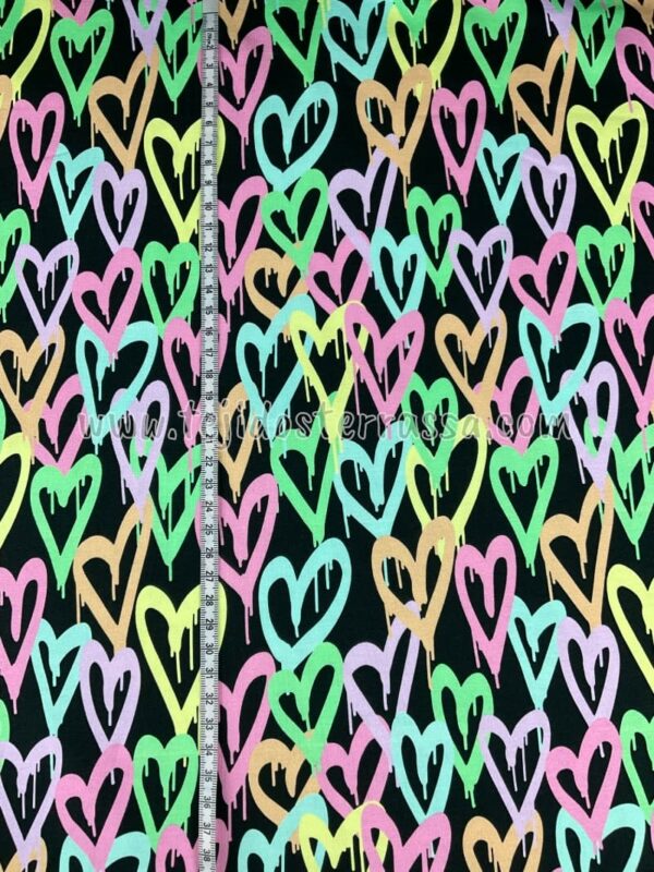 Punto Camiseta estamp. Corazones - Imagen 4