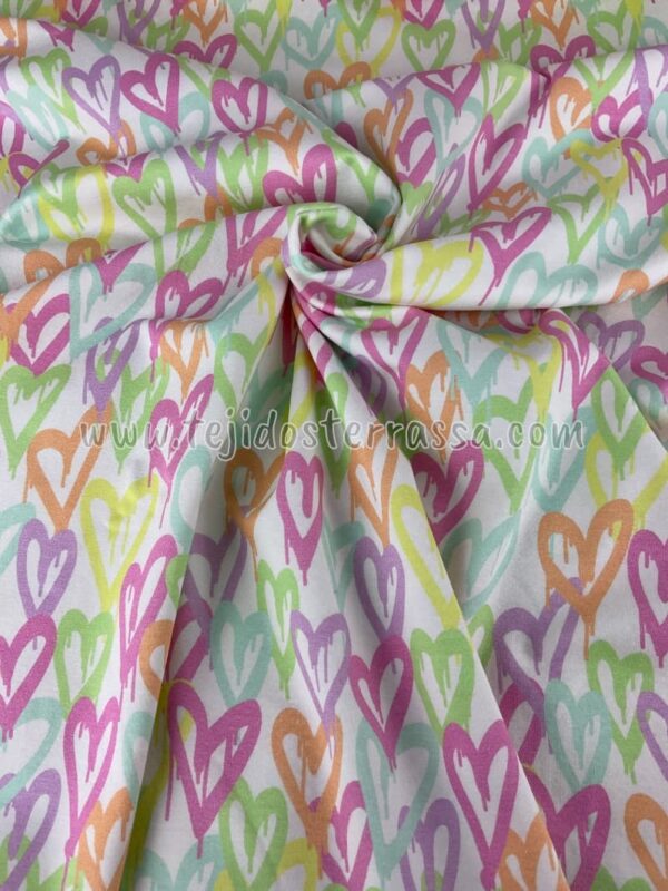 Punto Camiseta estamp. Corazones - Imagen 8