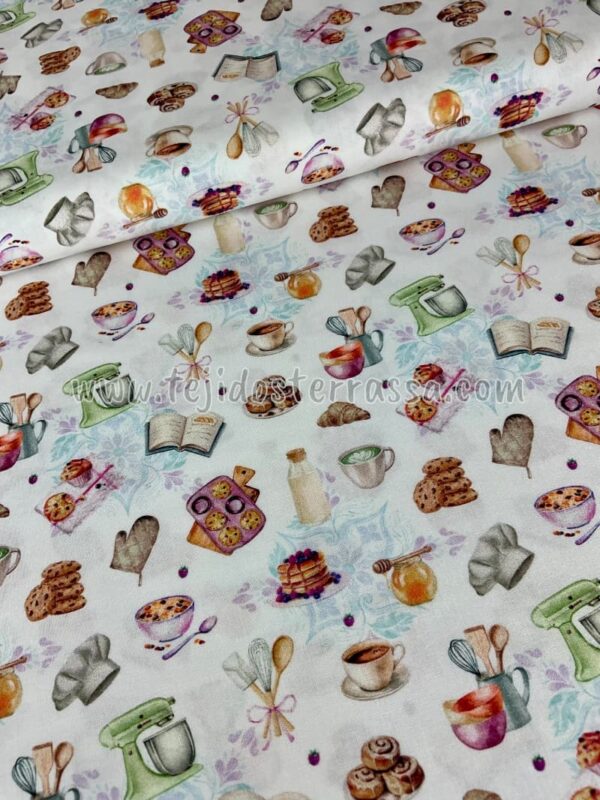 Algodón estampado (popelin) Costura / Cocina - Imagen 10