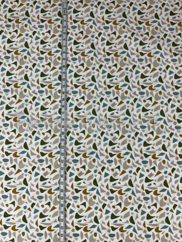 Algodón estampado (popelin) Soles y Hojas - Imagen 4