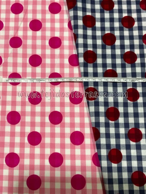 Vichy flocado (2 cms) - Imagen 5