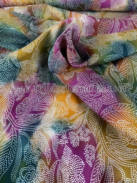Viscosa estampada Batik