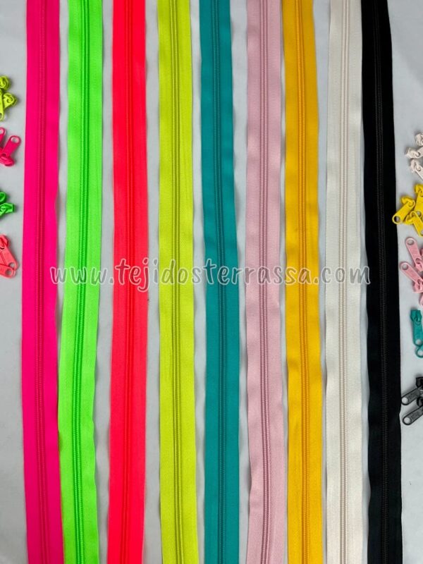 Cremallera continua nylon malla 5 mm. - Imagen 2