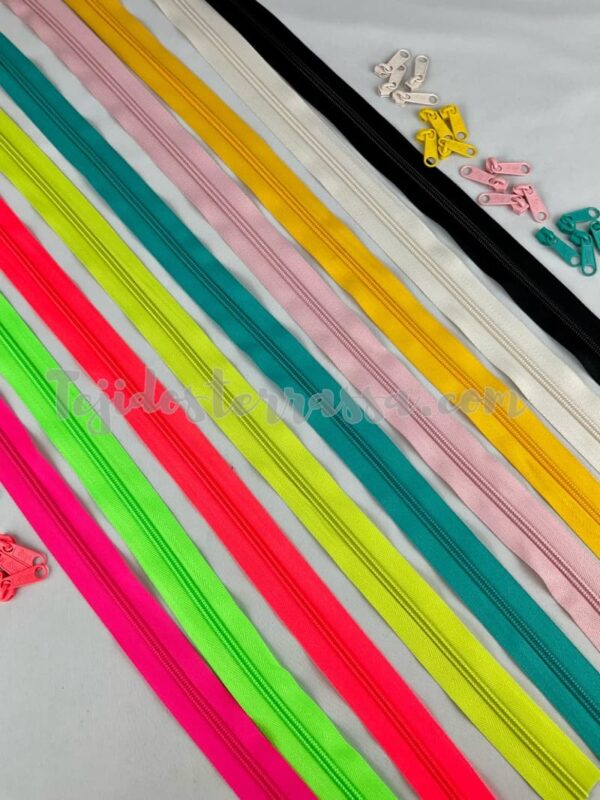Cremallera continua nylon malla 5 mm. - Imagen 4