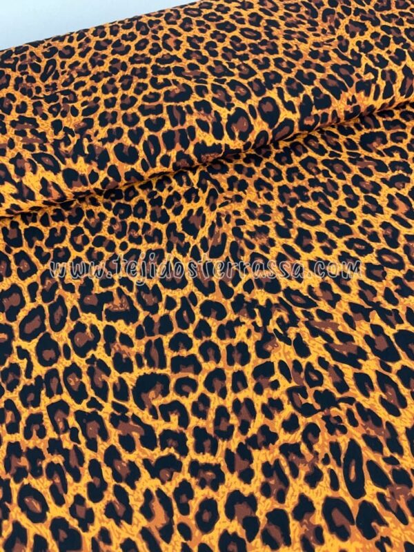 Viscosa estampada Animal Print - Imagen 2