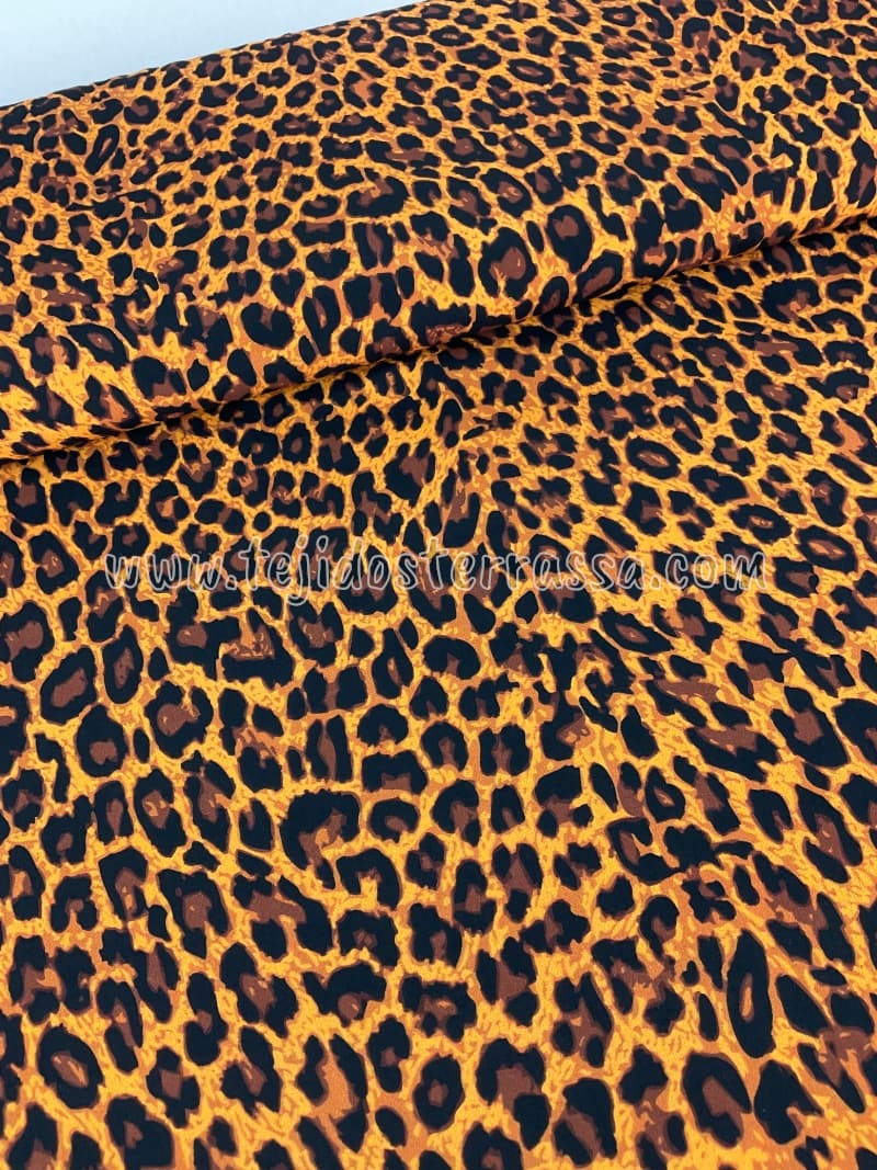 Viscosa estampada Animal Print