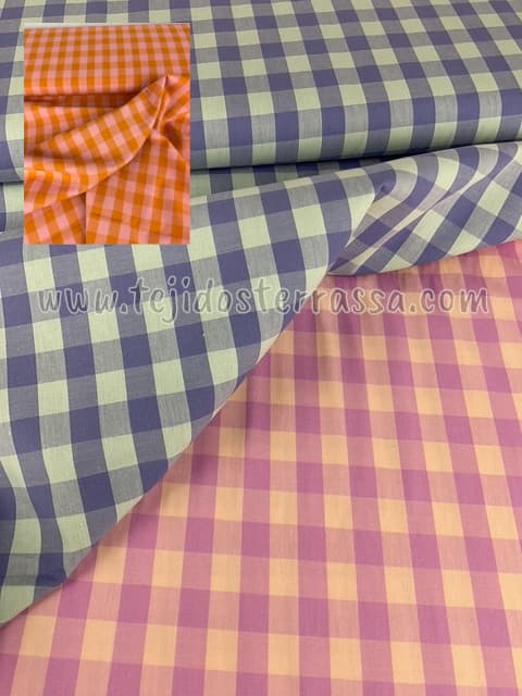 Vichy Bicolor (1,5 cms)