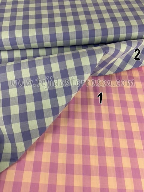 Vichy Bicolor (1,5 cms)