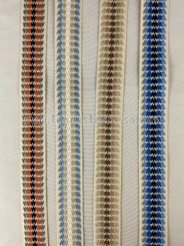 Cinta espiga colores (4 cms) - Imagen 3