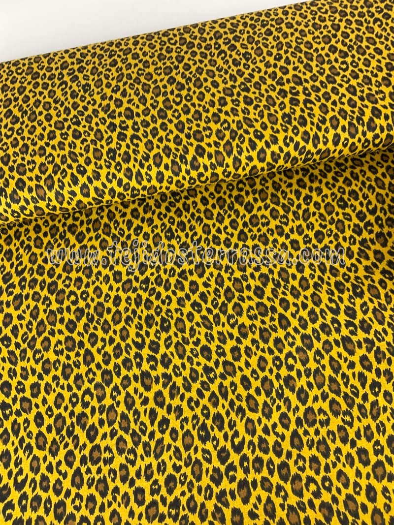 Algodón estampado Animal print