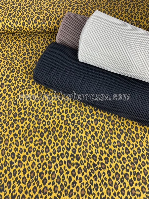 Algodón estampado Animal print