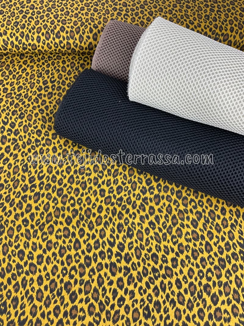 Algodón estampado Animal print