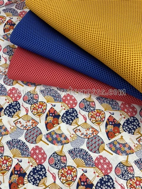 Algodón estampado Abanicos