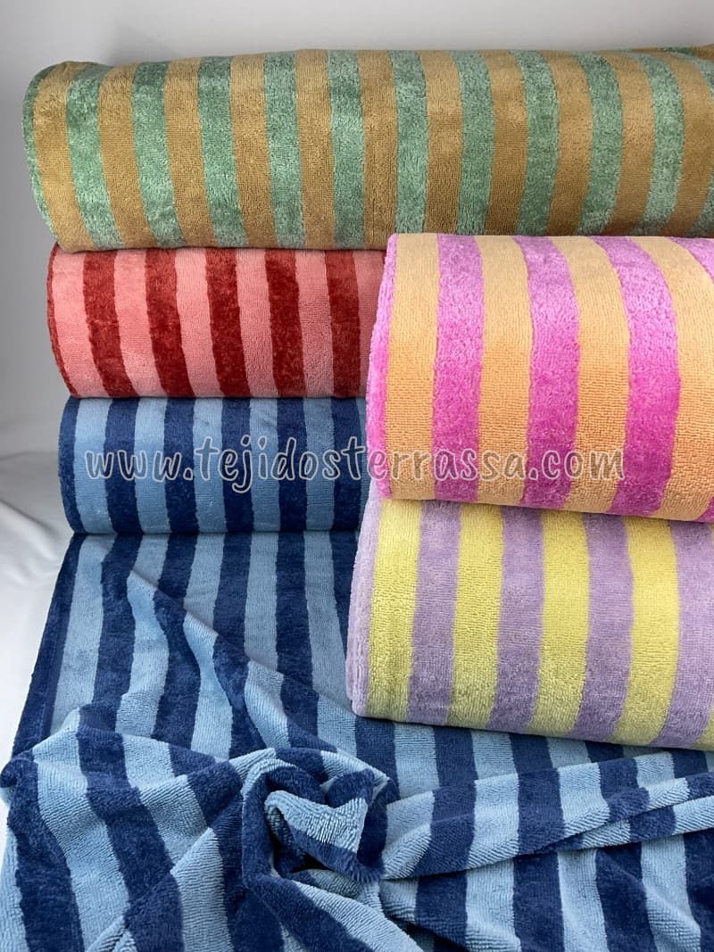 Rizo de bambú rayas 3 cms