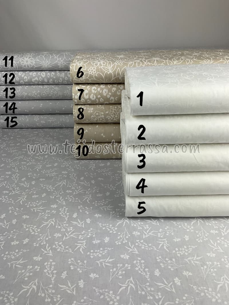 Algodón estampado Falsos fondos