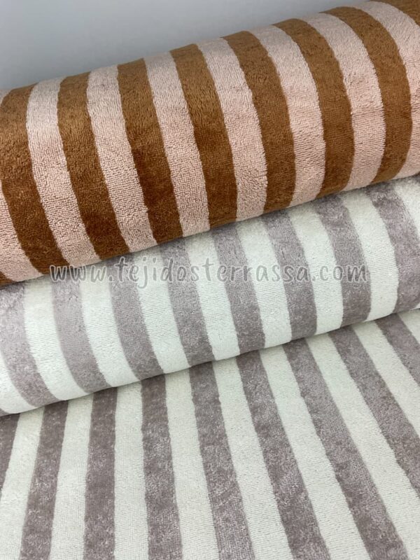 Rizo de bambú rayas 3 cms - Imagen 7