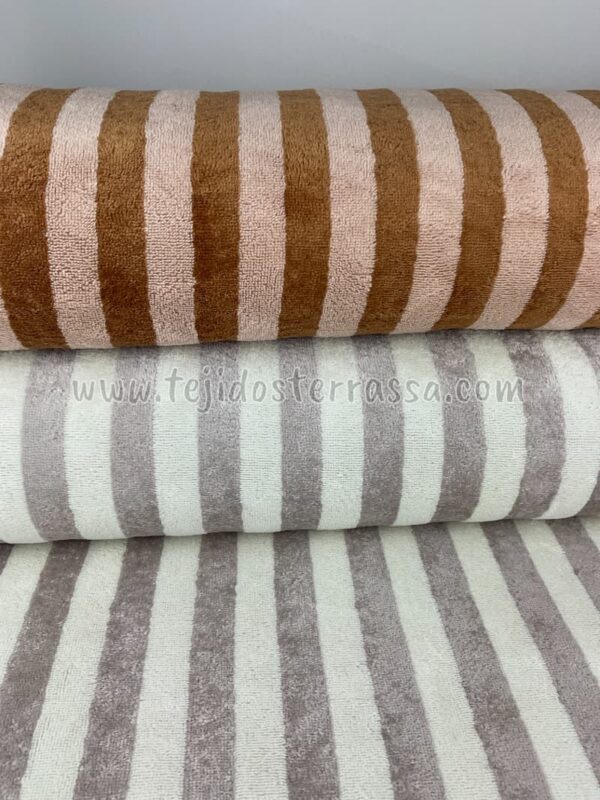 Rizo de bambú rayas 3 cms - Imagen 9