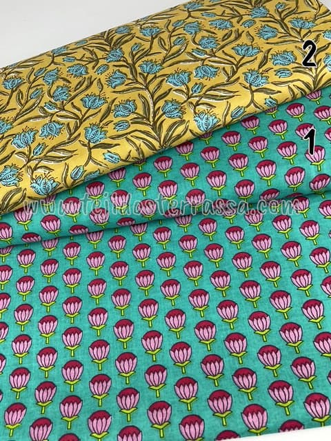 Algodón estampado India