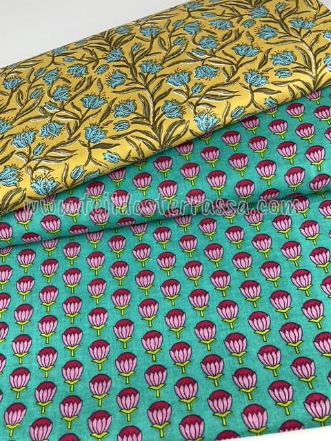 Algodón estampado India
