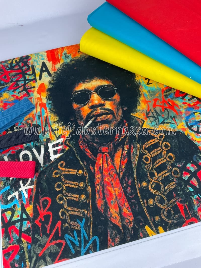 Velvet Panel Jimmy Hendrix