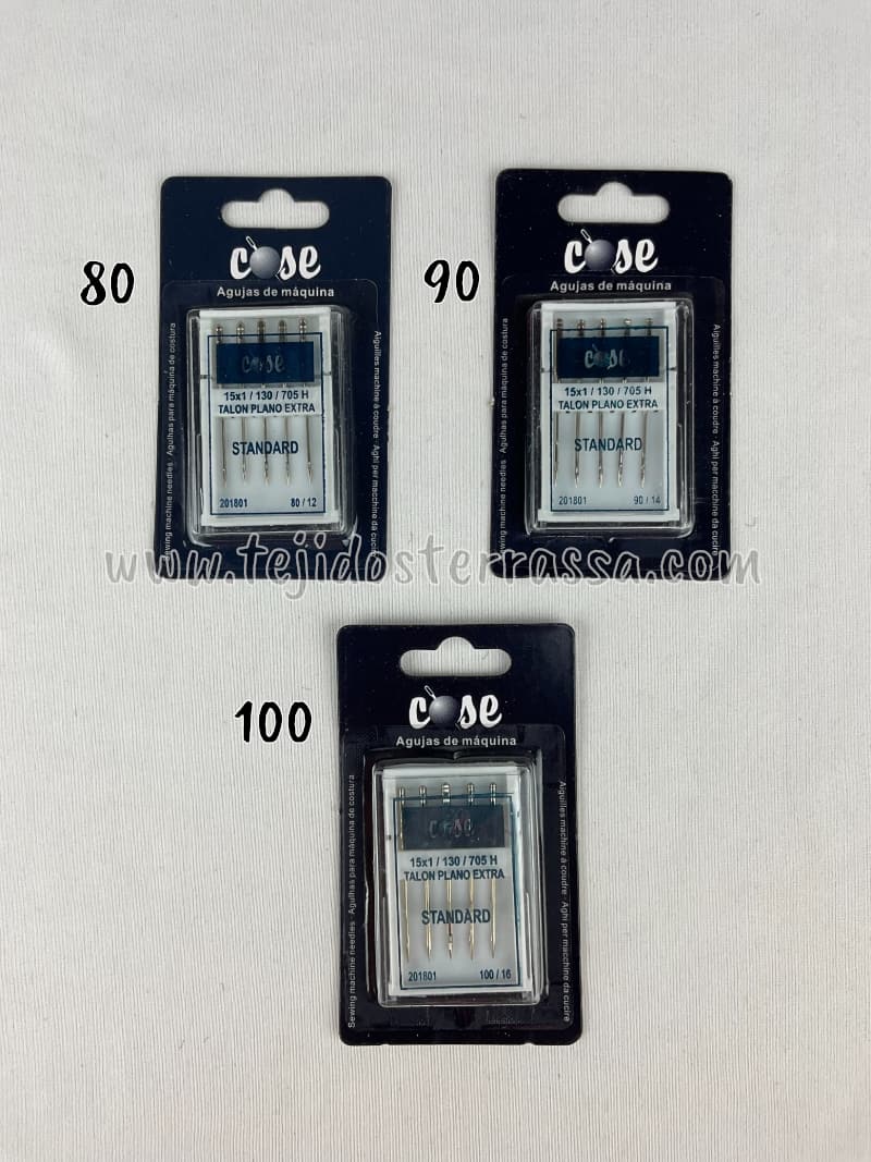 Agujas Cose universal 80 - 90 - 100